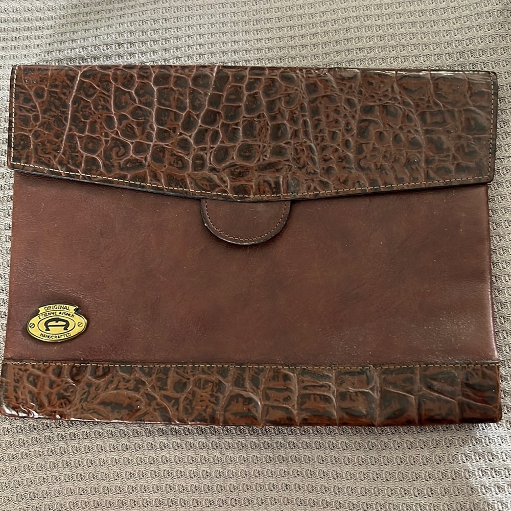 Etienne Aigner Original Clutch/Tablet Case *Vintage*